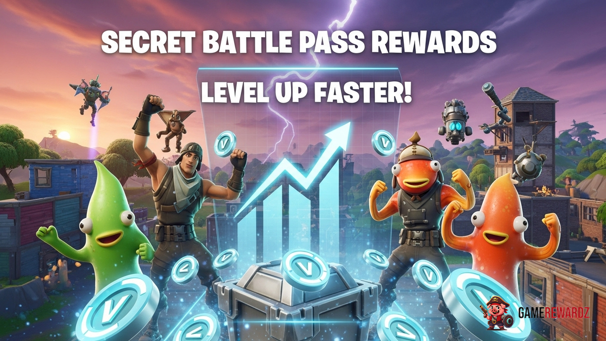 Fortnite: Secret Battle Pass Rewards – Level Up Faster!